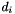 $d_{i}$
